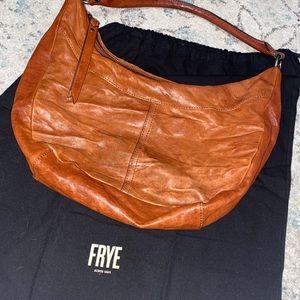 Frye shoulder leather bag